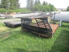 96X9 TRUCK BED W/PIPE RACK
