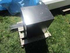 BLACK 2 DRAWER FILE CABINET