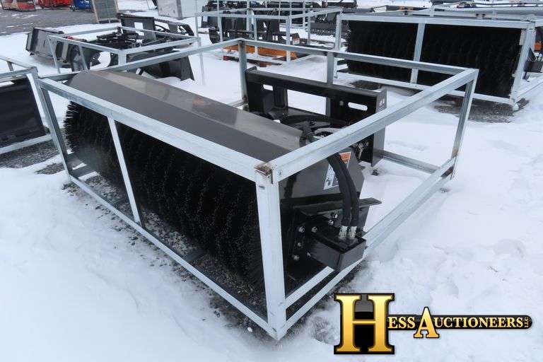 2023 WOLVERINE PAB-11-72W ANGLE BROOM SKID STEER ATTACHMENT - Hess ...