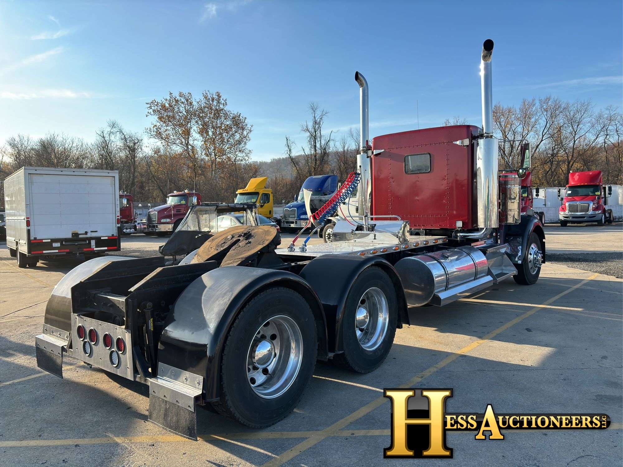 1998 KENWORTH W900 T/A DAYCAB - Hess Auctioneers