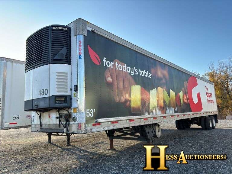2008  UTILITY  3000R  53'  REEFER TRAILER