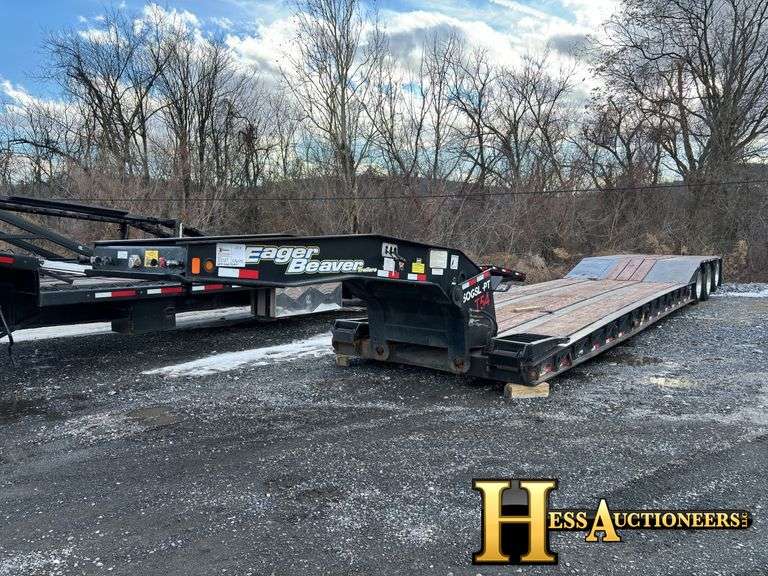 2011  EAGER BEAVER  50GSLPT  53'  LOWBOY TRAILER