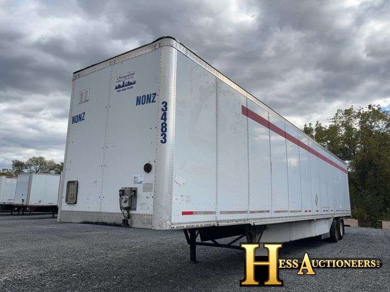 2012 WABASH 53' VAN TRAILER