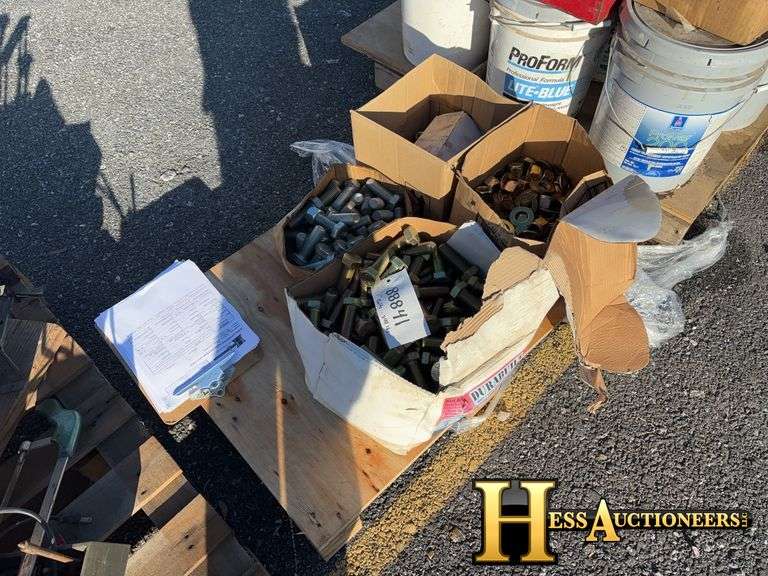 1" BOLT HARDWARE (BOLTS, SCREWS, ETC)