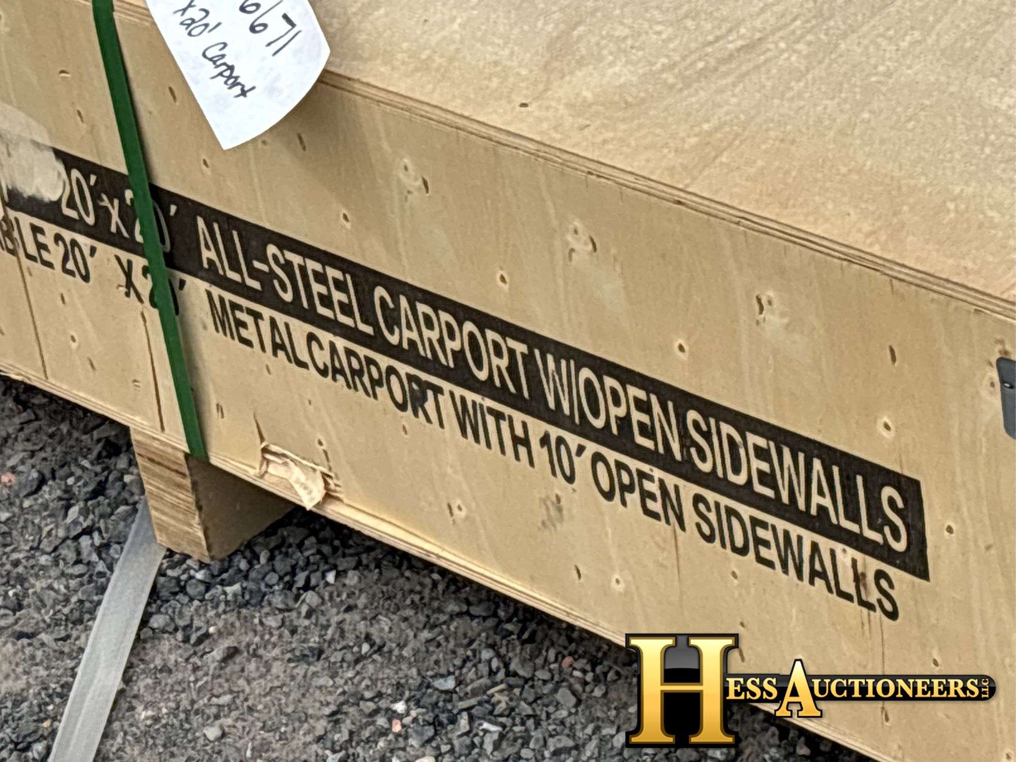 HURRICANE MSC2020F TENT/SHELTER - Hess Auctioneers