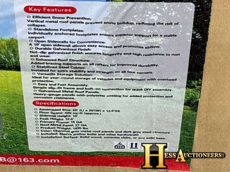 HURRICANE  MSC2020F  TENT/SHELTER