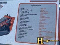 HURRICANE  HRC700  MINI COMPACT TRACK LOADER