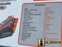 HURRICANE  HRC700  MINI COMPACT TRACK LOADER