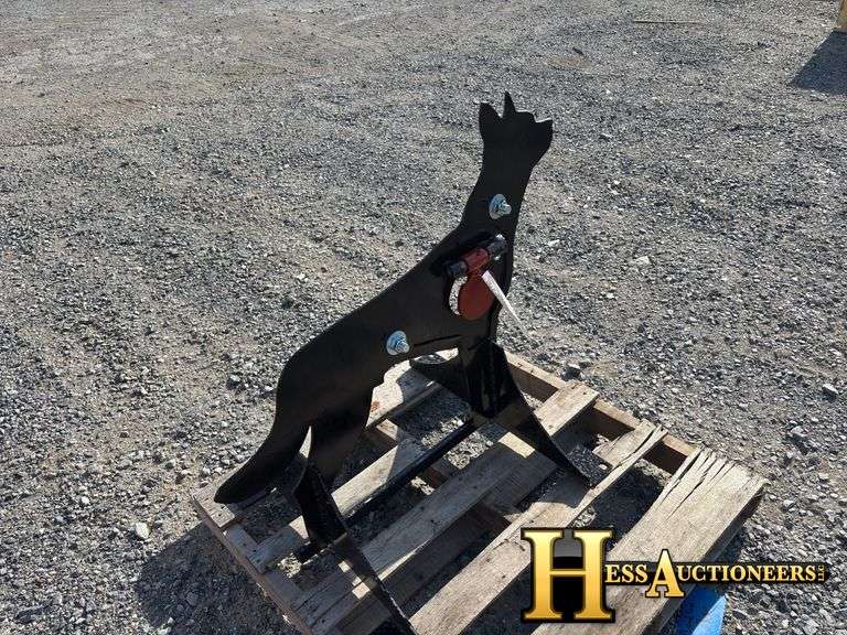 2025  3/8'' AR500 STEEL COYOTE SHOOTING  TARGET