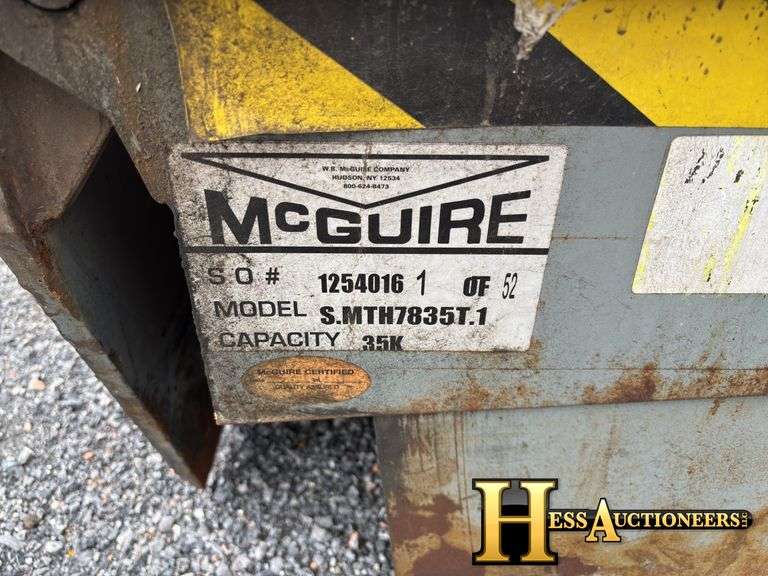 MCGUIRE  DOCK PLATE