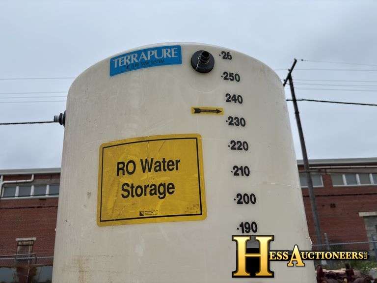 TERRAPURE  WATER  STORAGE TANK