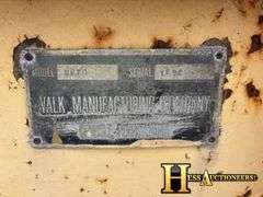 VALK MFG  SNOW PLOW