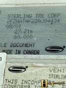2002  STERLING  9513  VACUUM  TRUCK