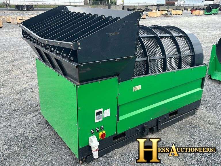 GF480 ROTARY DRUM  SCREENER  SKID STEER ATTACHMENT