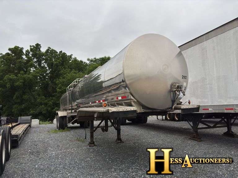 1992  WALKER  SST  44'  MILK TANKER TRAILER