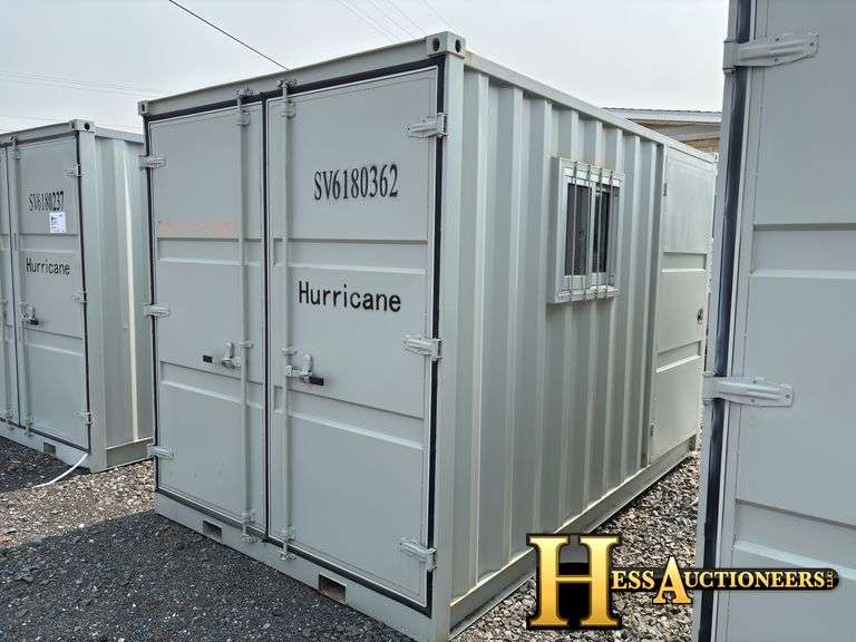 12'  HURRICANE   OFFICE/STORAGE CONTAINER