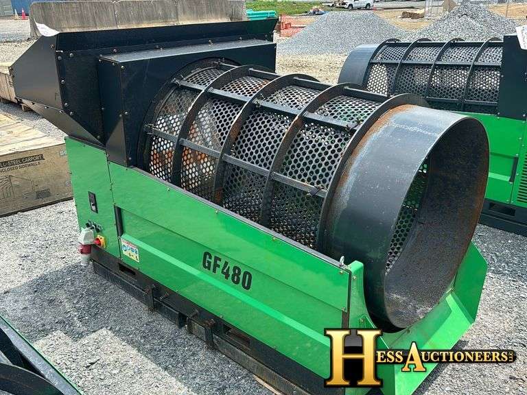 GF480 ROTARY DRUM  SCREENER  SKID STEER ATTACHMENT