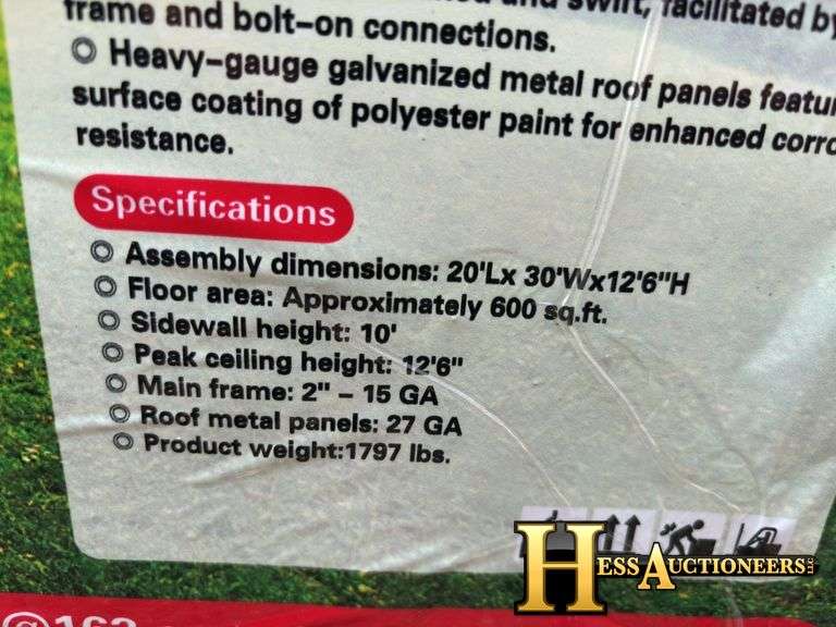 HURRICANE   MSC2030F  TENT/SHELTER
