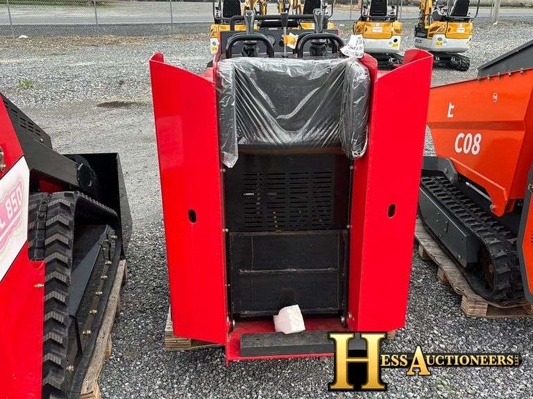 SCL850 STAND ON  MINI COMPACT TRACK LOADER