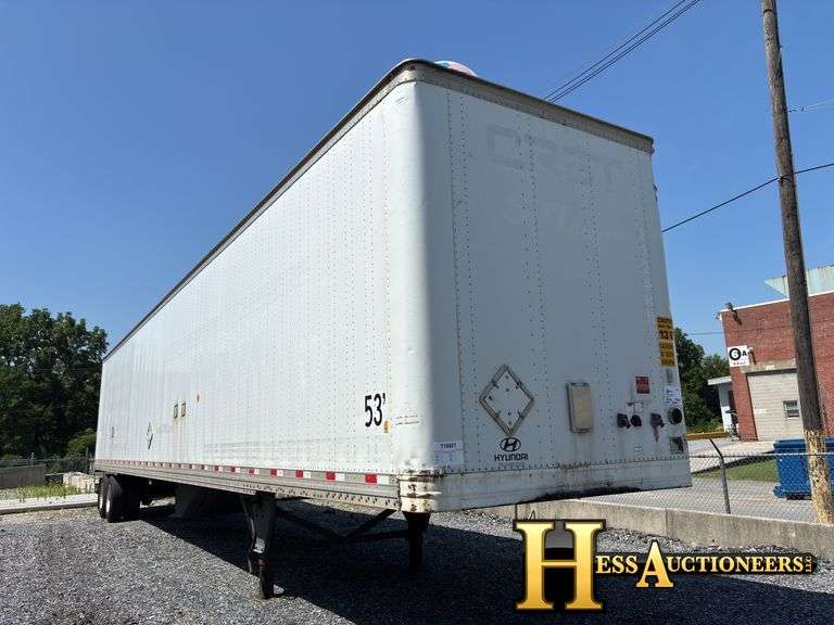 2014  HYUNDAI  V12530152-AJS  53'  VAN TRAILER