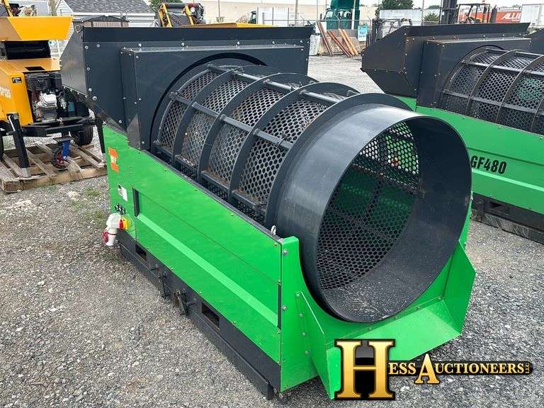 GF480 ROTARY DRUM  SCREENER  SKID STEER ATTACHMENT