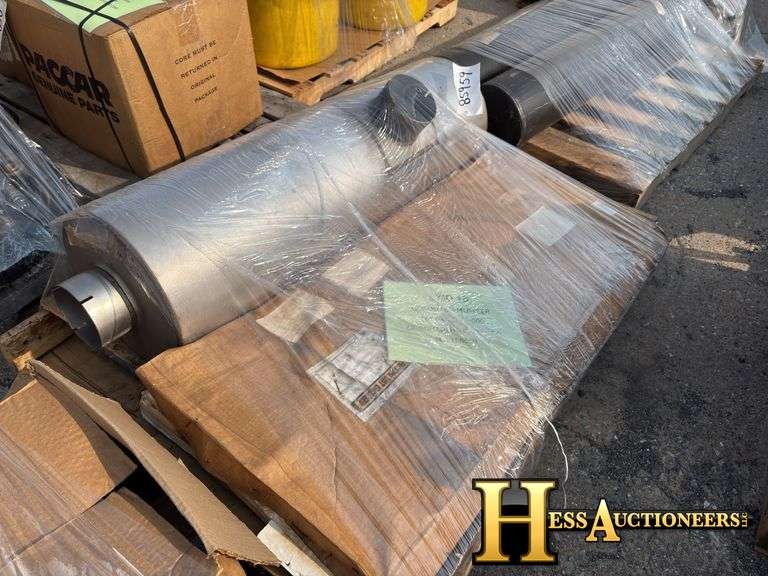 MUFFLER AND CONDENSER  TRUCK PARTS