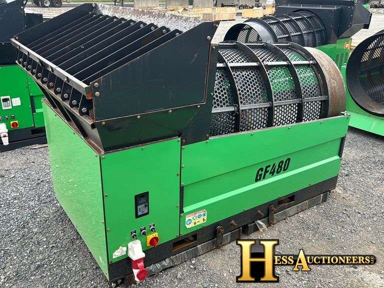 GF480 ROTARY DRUM  SCREENER  SKID STEER ATTACHMENT