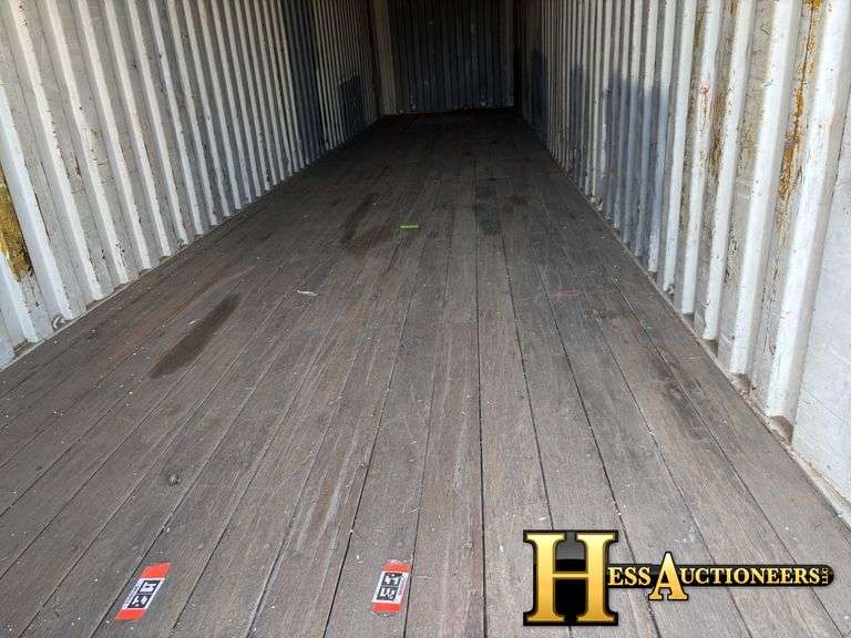 40'  SEA   SHIPPING CONTAINER