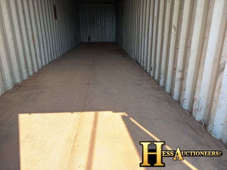 40'  SEA  SHIPPING CONTAINER