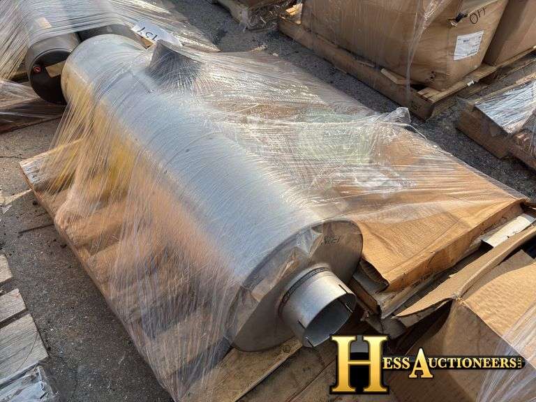 MUFFLER AND CONDENSER  TRUCK PARTS