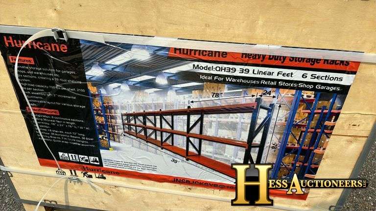 HURRICANE   HEAVY DUTY  SHELVING