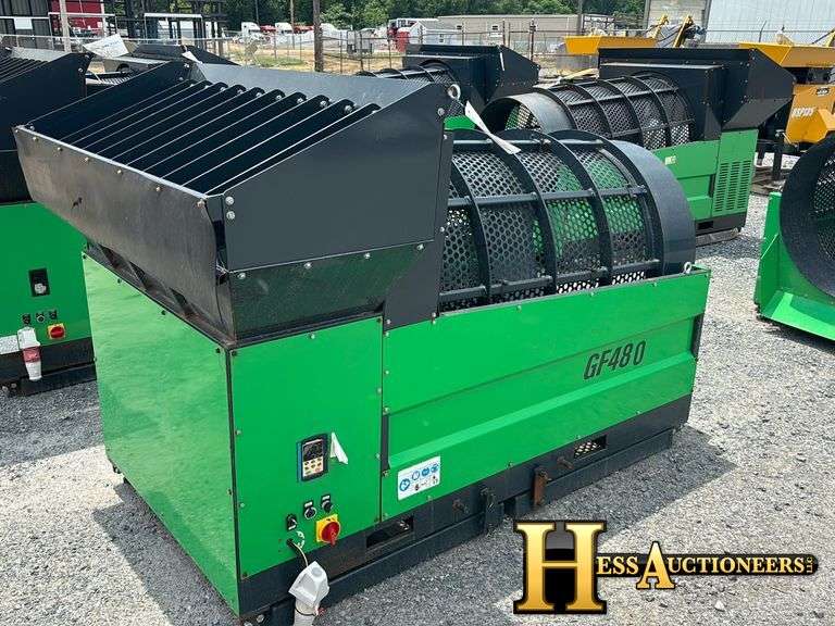 GF480 ROTARY DRUM  SCREENER  SKID STEER ATTACHMENT
