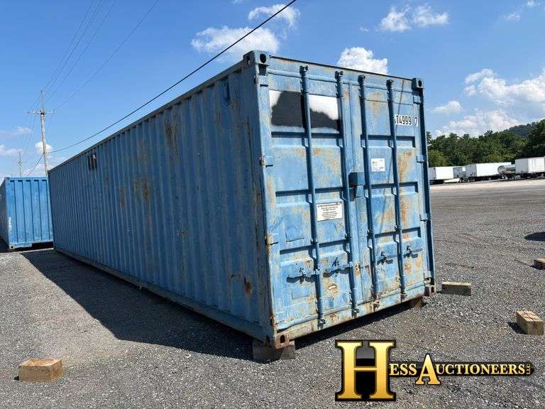 40'  SEA  SHIPPING CONTAINER