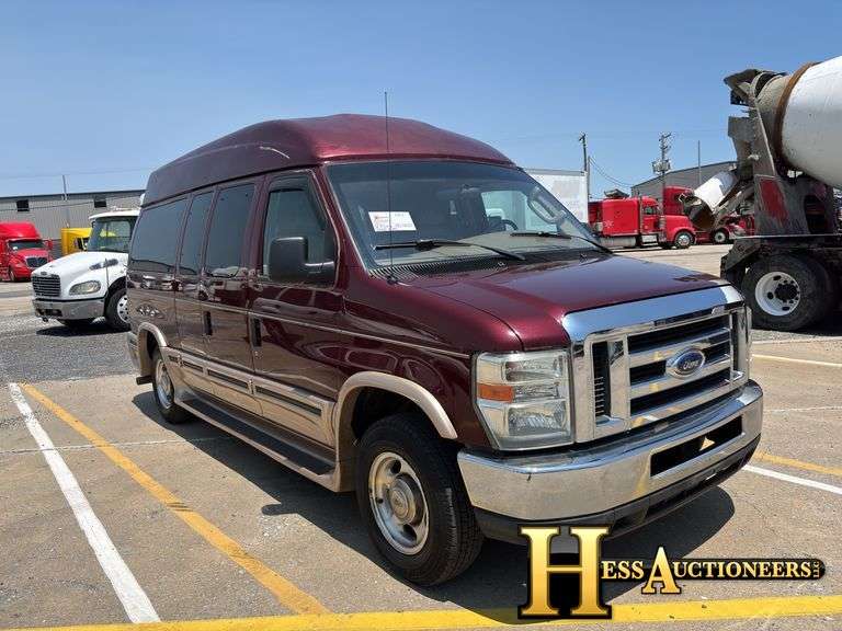 2008  FORD  E150 HIGH TOP CONVERSION V  PASSENGER VAN