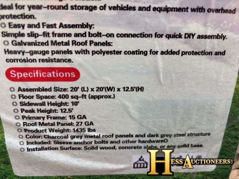HURRICANE   MSC2020F  TENT/SHELTER