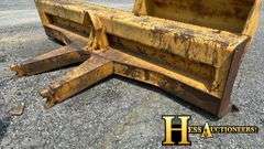 CAT  14' 4''  825  DOZER BLADE  SKID STEER ATTACHMENT
