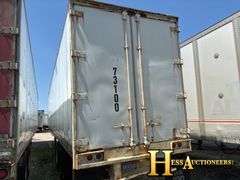 1980  BLACK DIAMOND  44'  VAN TRAILER, STORAGE ONLY