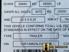 2020  GREAT DANE  CS1-1313-02048  48'  VAN TRAILER