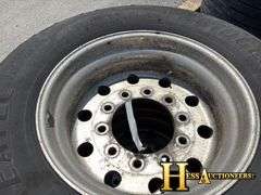 445/50R22.5  TIRES AND RIMS