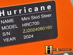 HURRICANE   HRC700  MINI COMPACT TRACK LOADER