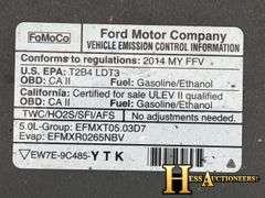 2014  FORD  F150 XLT  PICKUP