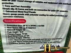 HURRICANE   MSC2020F  TENT/SHELTER