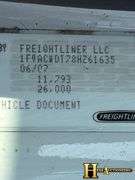 2008  FREIGHTLINER  M2  BOX TRUCK, NON RUNNER