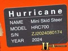 HURRICANE   HRC700  MINI COMPACT TRACK LOADER