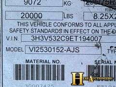 2014  HYUNDAI  V12530152-AJS  53'  VAN TRAILER