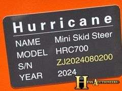 HURRICANE   HRC700  MINI COMPACT TRACK LOADER