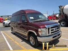 2008  FORD  E150 HIGH TOP CONVERSION V  PASSENGER VAN