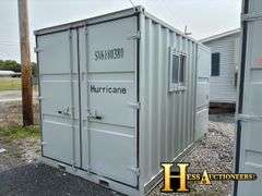 12'  HURRICANE   OFFICE/STORAGE CONTAINER