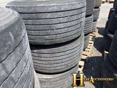 445/50R22.5  TIRES AND RIMS