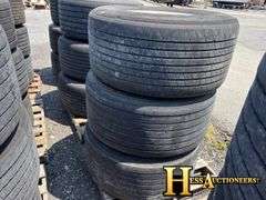 445/50R22.5  TIRES AND RIMS